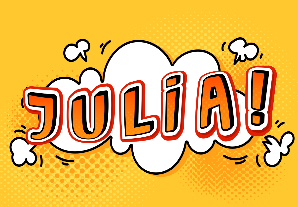 Vinylteppich kindlich graffiti-namenswolke - TenStickers