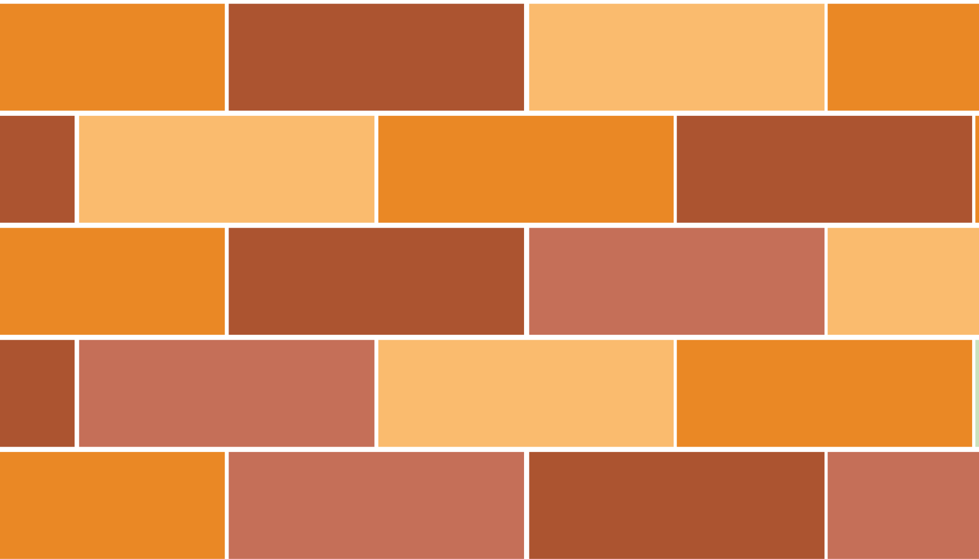 Vinyl Teppich Bad buntes ziegel-layout - TenStickers