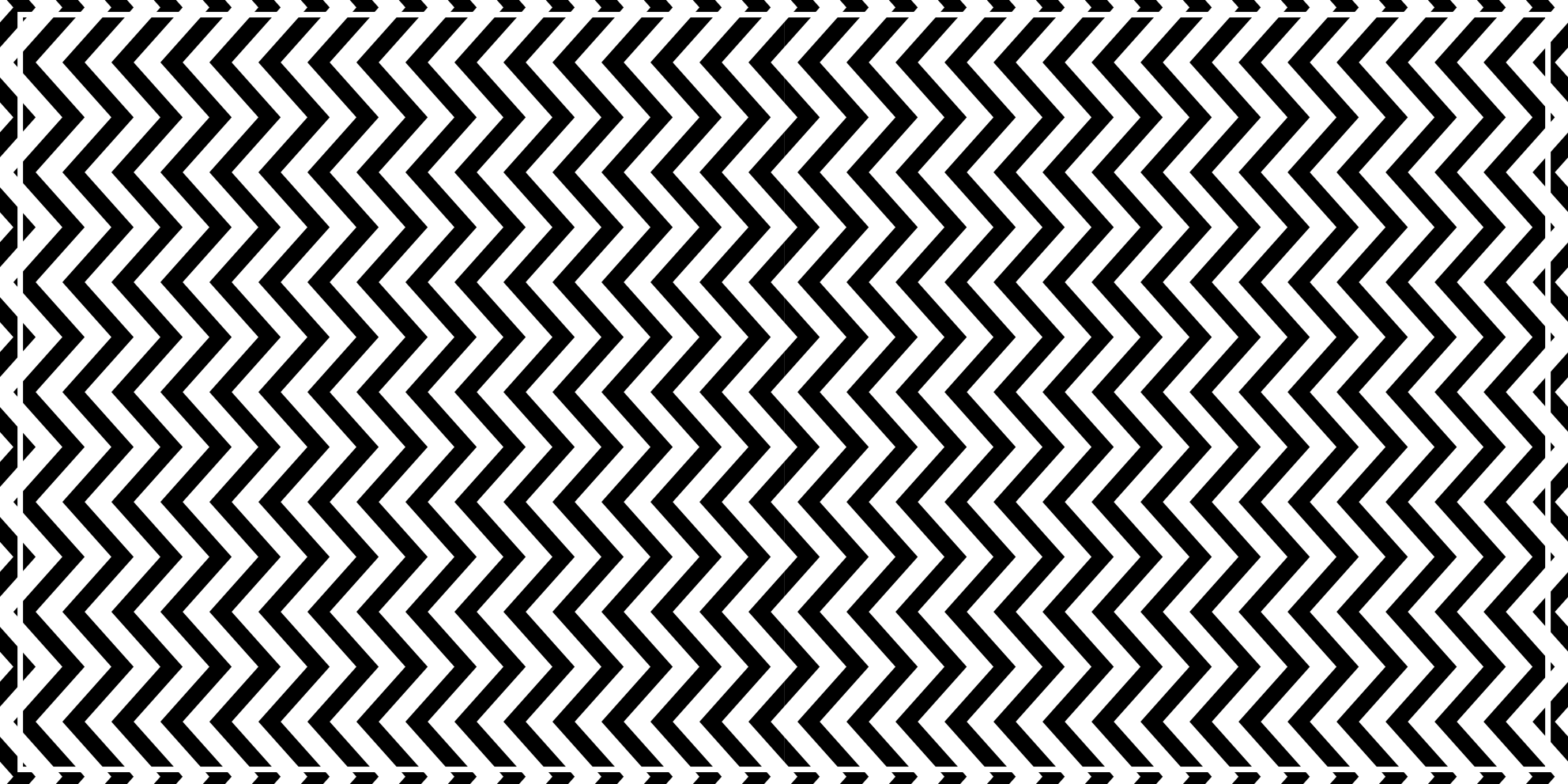 Vinyl Teppich geometrisch chevron schwarz und weiß - TenStickers