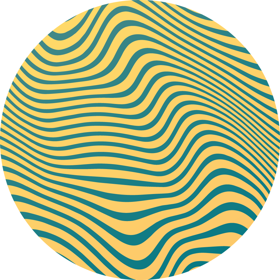 Vinylteppich Vintage Verdrehte Streifen - TenStickers