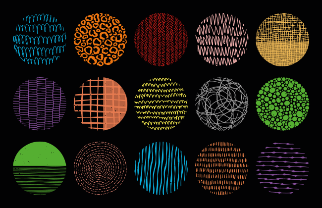 Vinyl Teppich modern lebendige musterkollektion - TenStickers