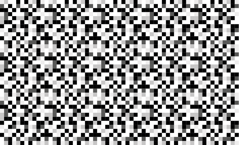 Vinylteppich Schlafzimmer Monochromes pixelmuster - TenStickers