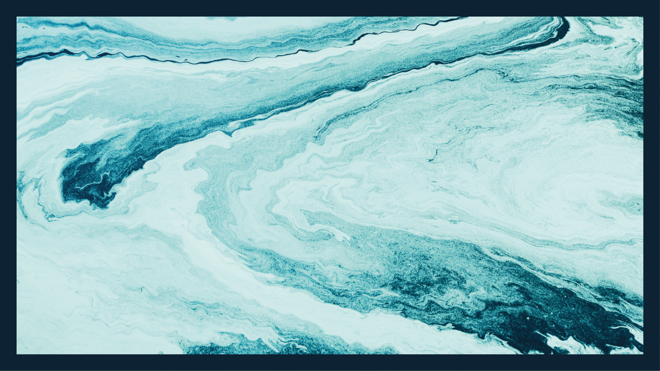 Vinyl Teppich Wohnzimmer wirbelndes aquamuster - TenStickers