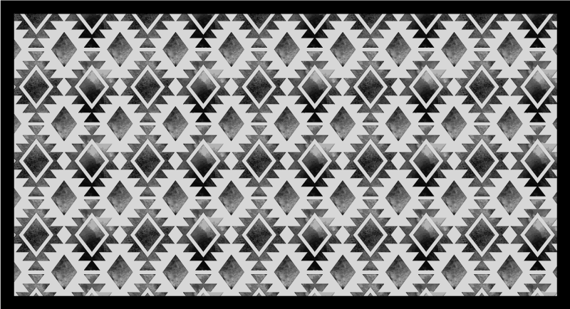 Vinyl Teppich modern geometrischer musterstil - TenStickers