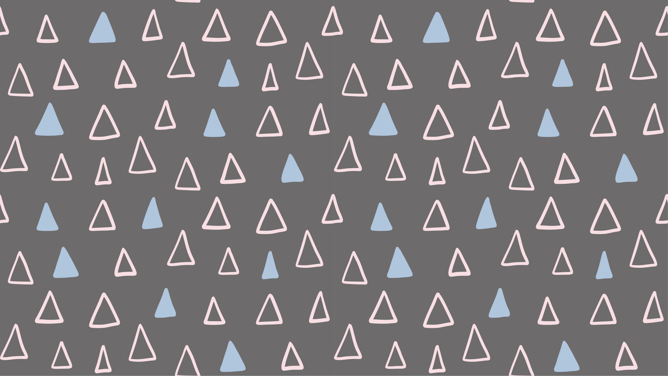 Vinyl teppich geometrisch dreieckig - TenStickers