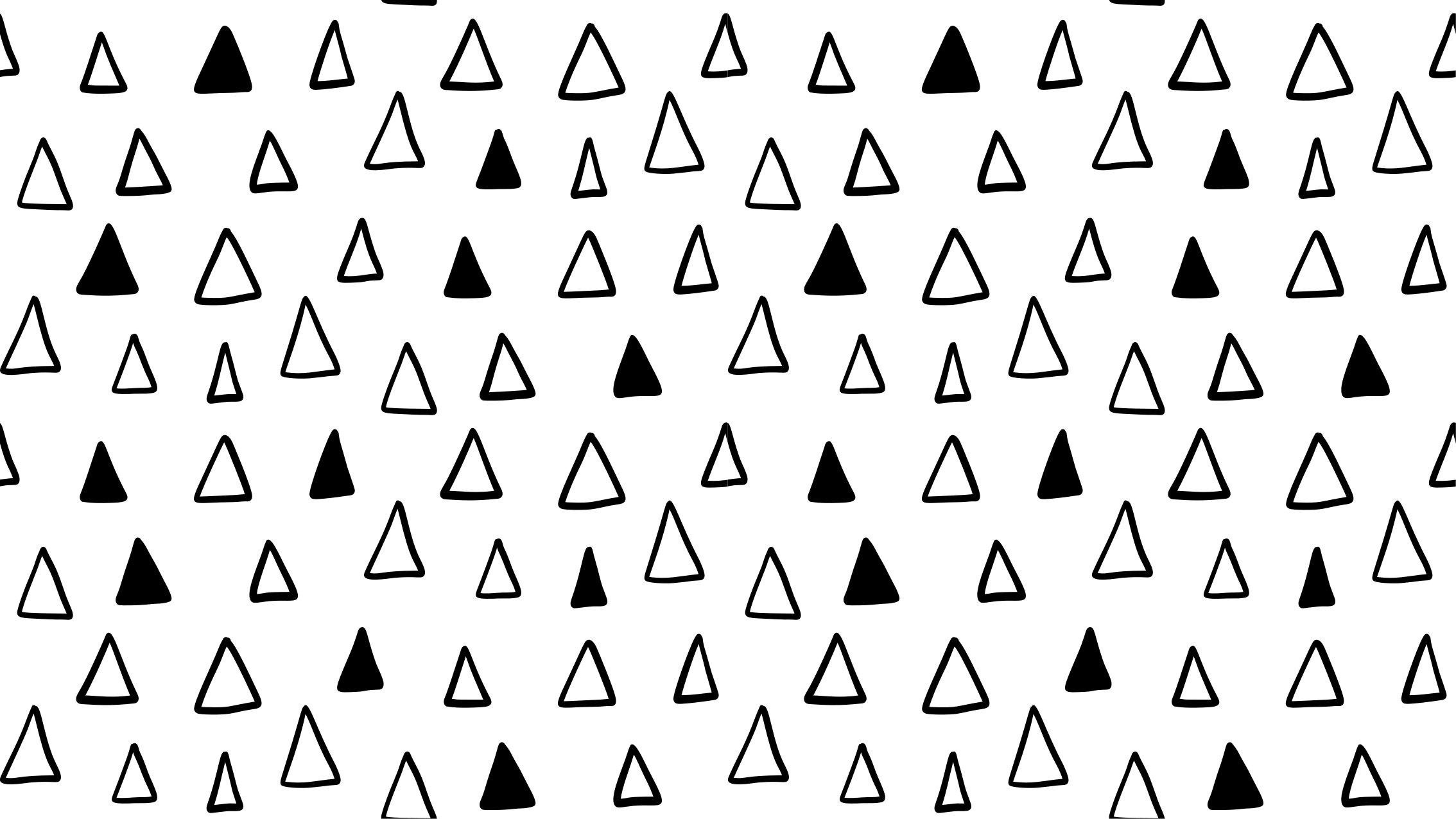 Vinyl teppich sterne mit dreiecks-mustern - TenStickers