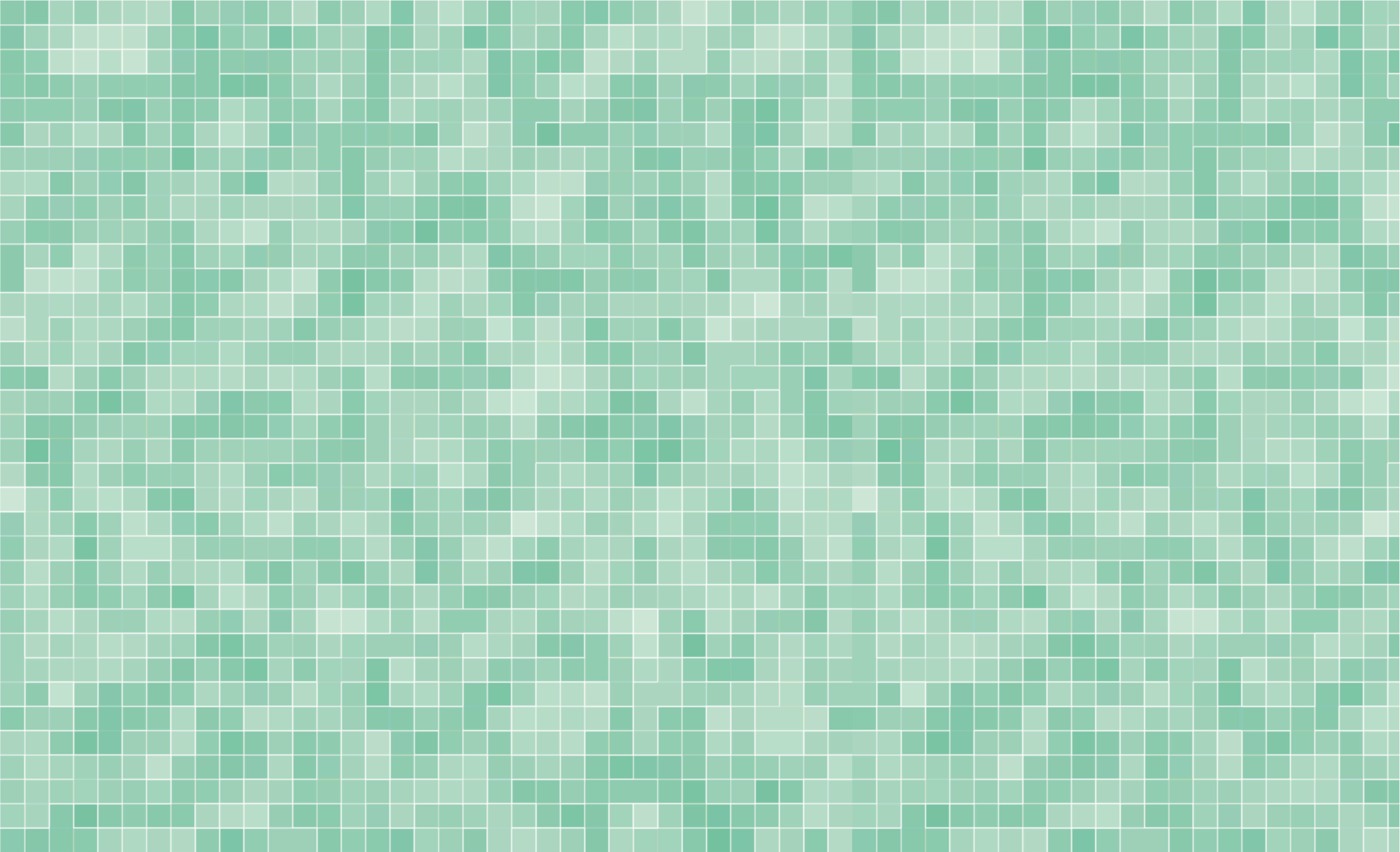 Vinyl teppich fliesenoptik mint mosaik muster - TenStickers
