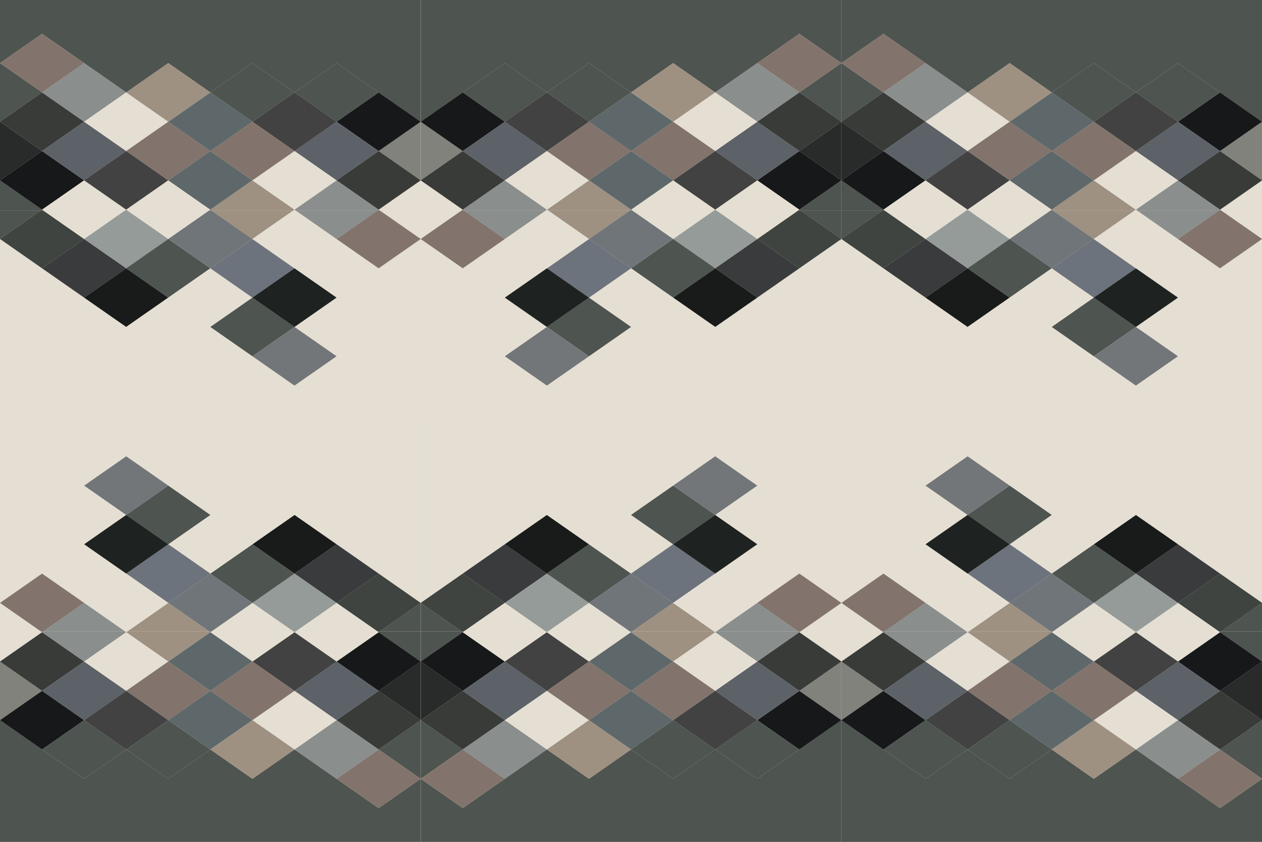 Vinyl teppich mosaik mit modernem geometrischen muster - TenStickers