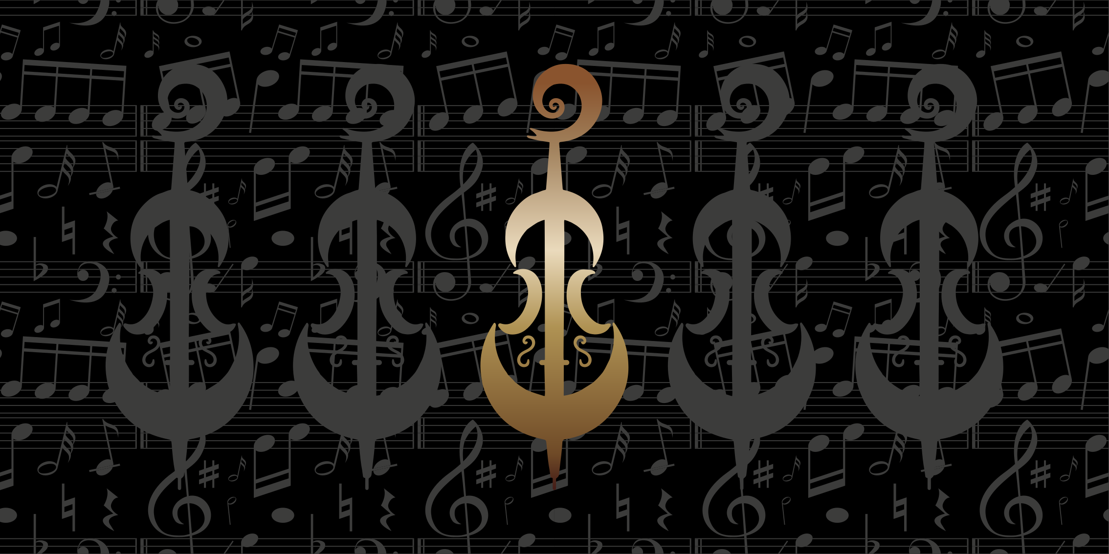 Vinylteppich modern Einfaches cello-silhouette-design - TenStickers