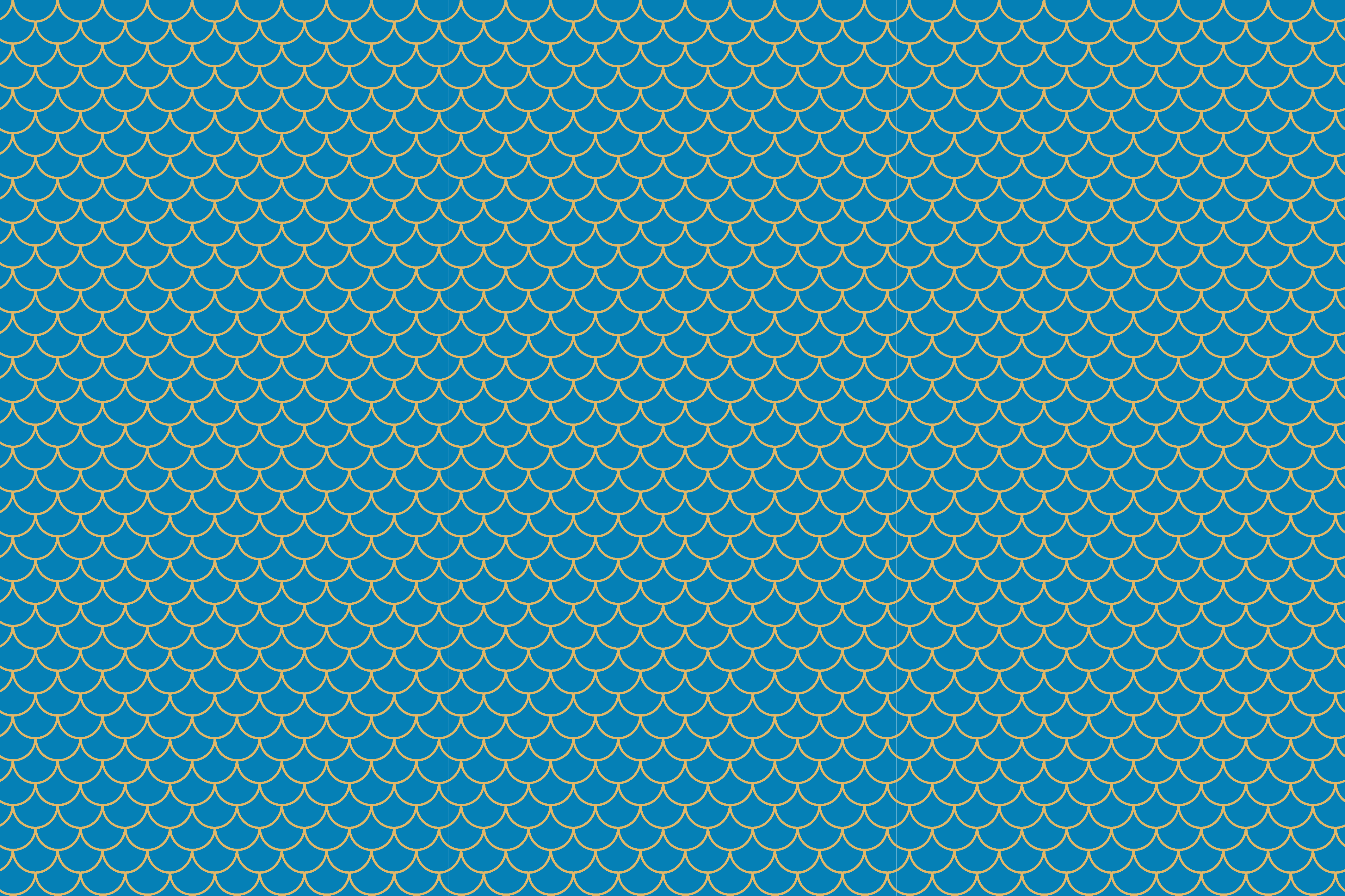 Vinyl Teppich Straßen gewelltes wassermuster - TenStickers