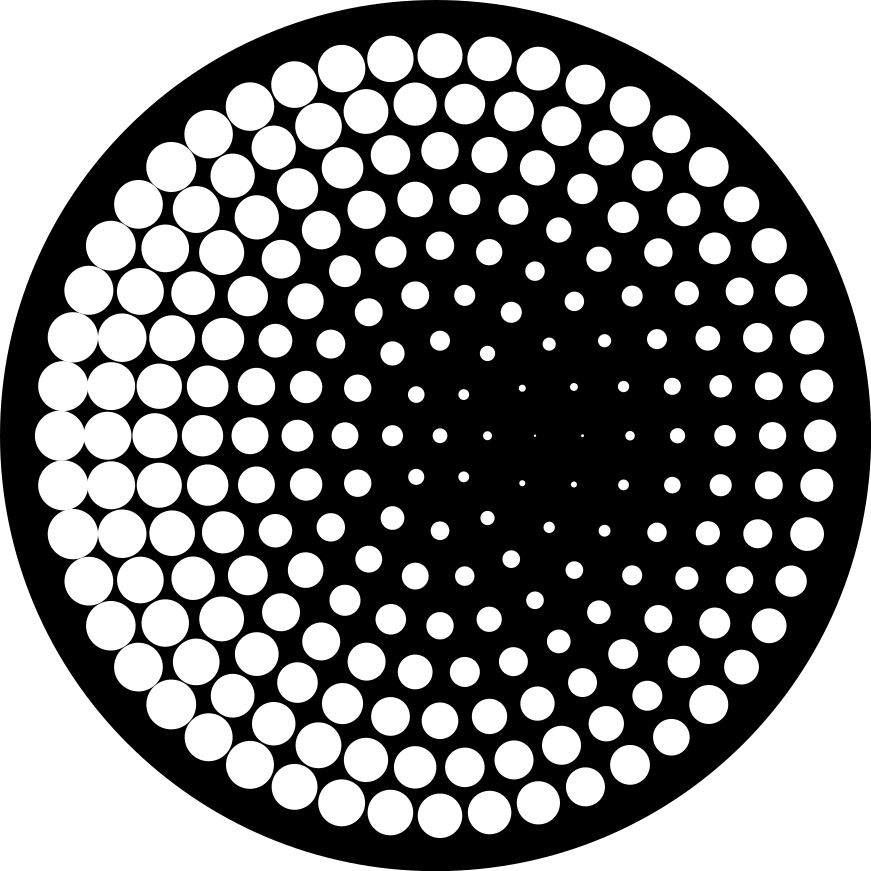 Vinyl Teppich geometrisch gepunktetes muster - TenStickers