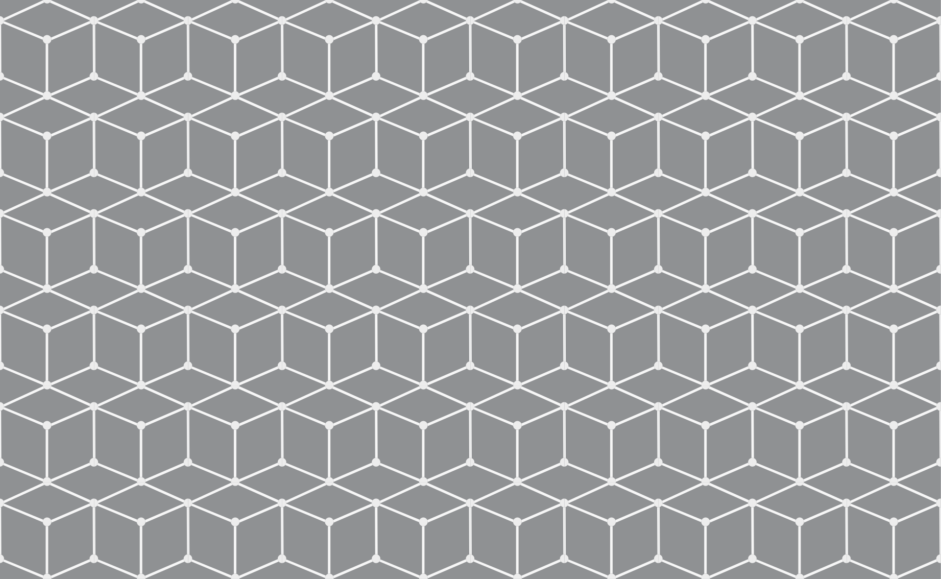 Vinylteppich modern Würfelmuster monochrom - TenStickers