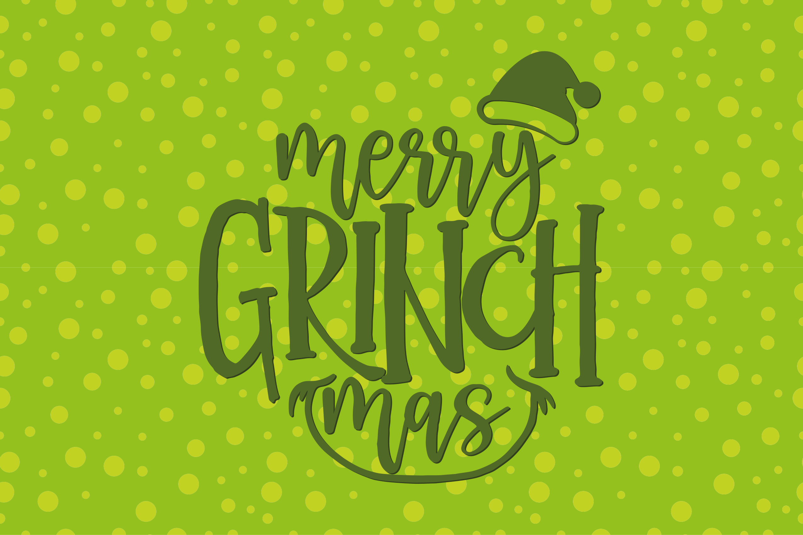 Vinylteppich Wohnzimmer Fröhliche grinchmas originelles Design - TenStickers