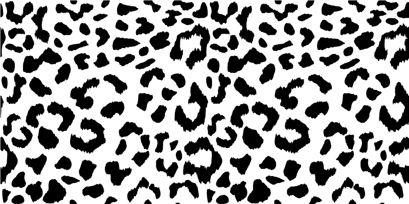 Vinylteppich Animal Print Leopard einfacher tierdruck - TenStickers