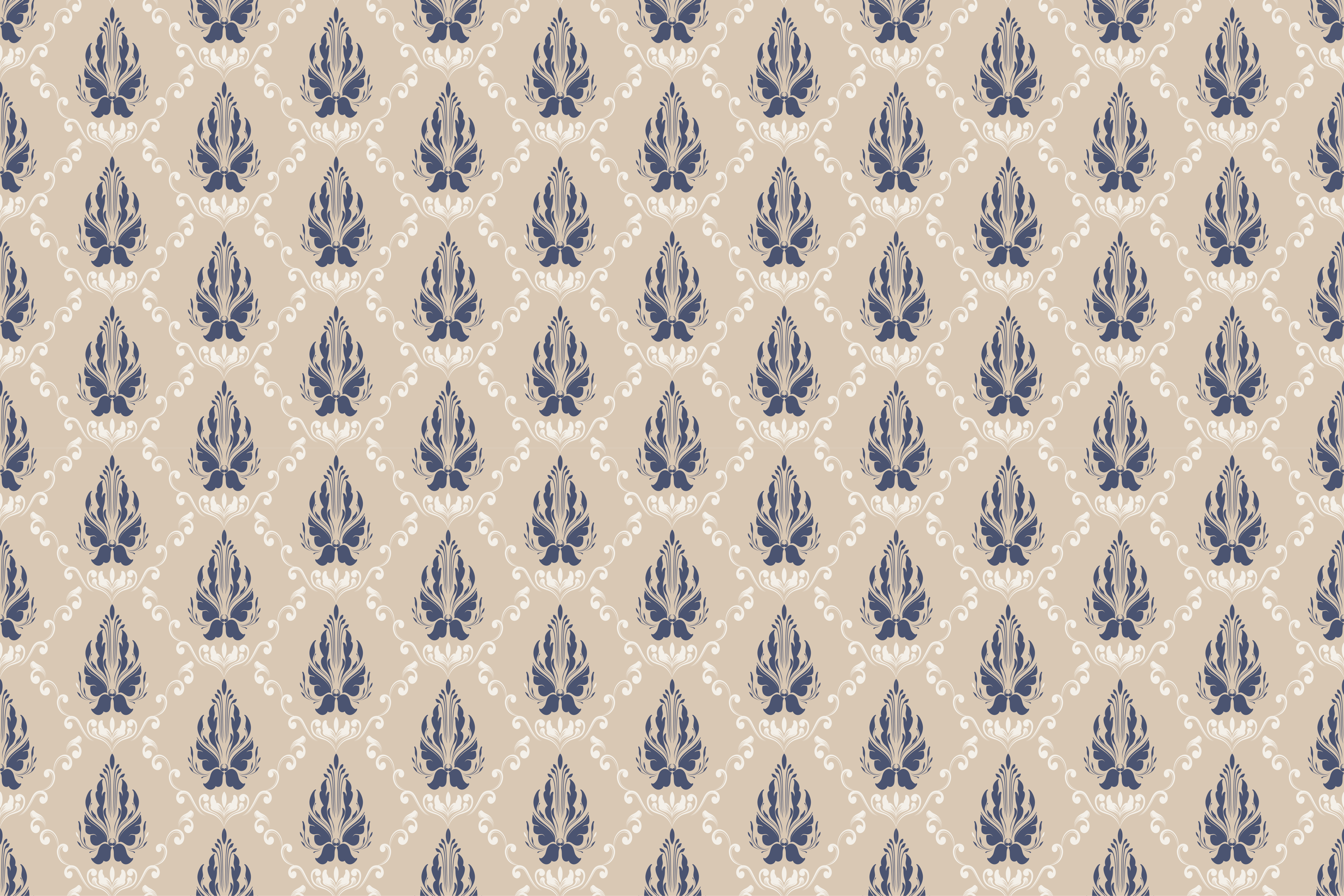 Vinyl Teppich Wohnzimmer zarte florale motive - TenStickers