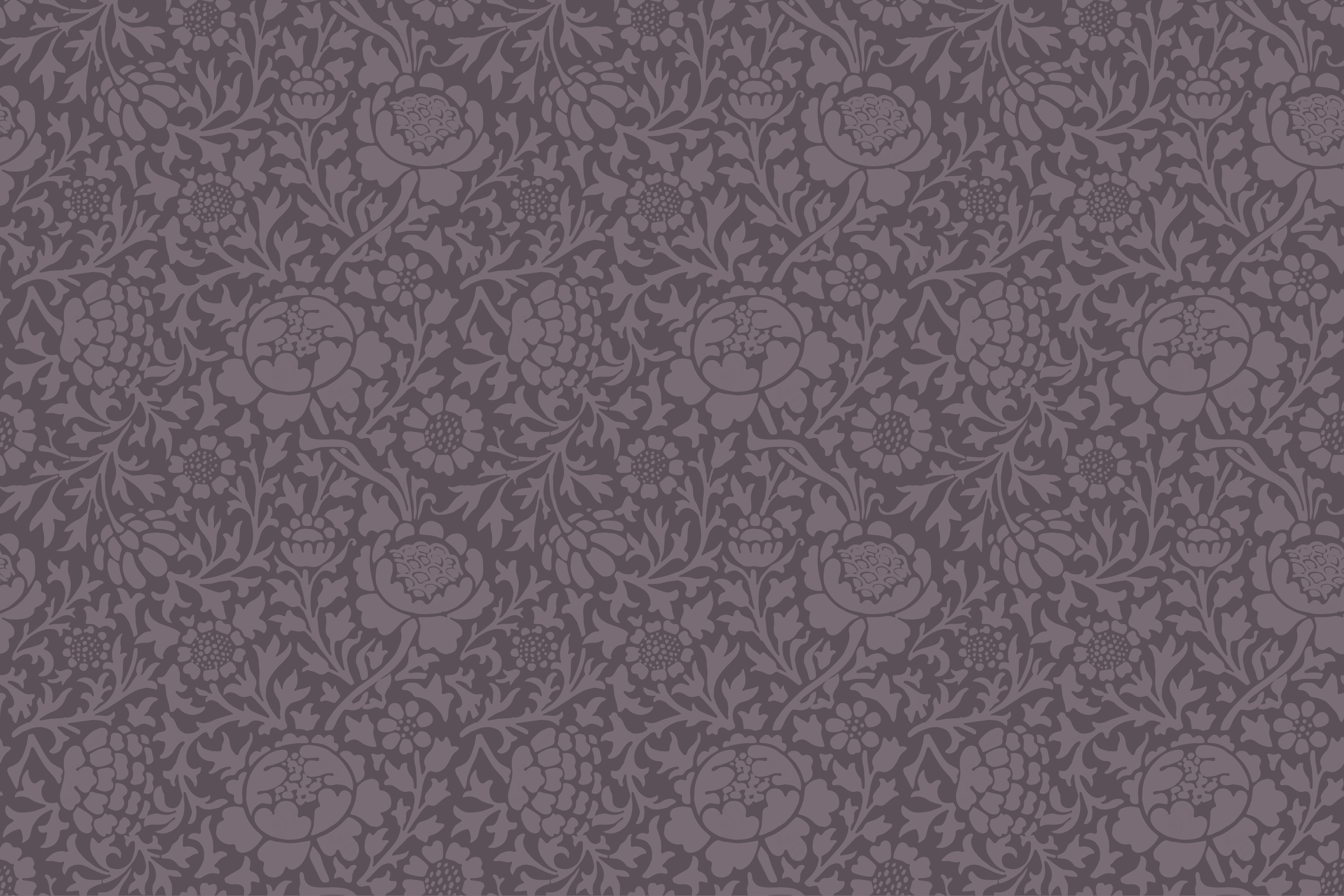 Vinylteppich Pflanzen elegantes Blumenmuster - TenStickers