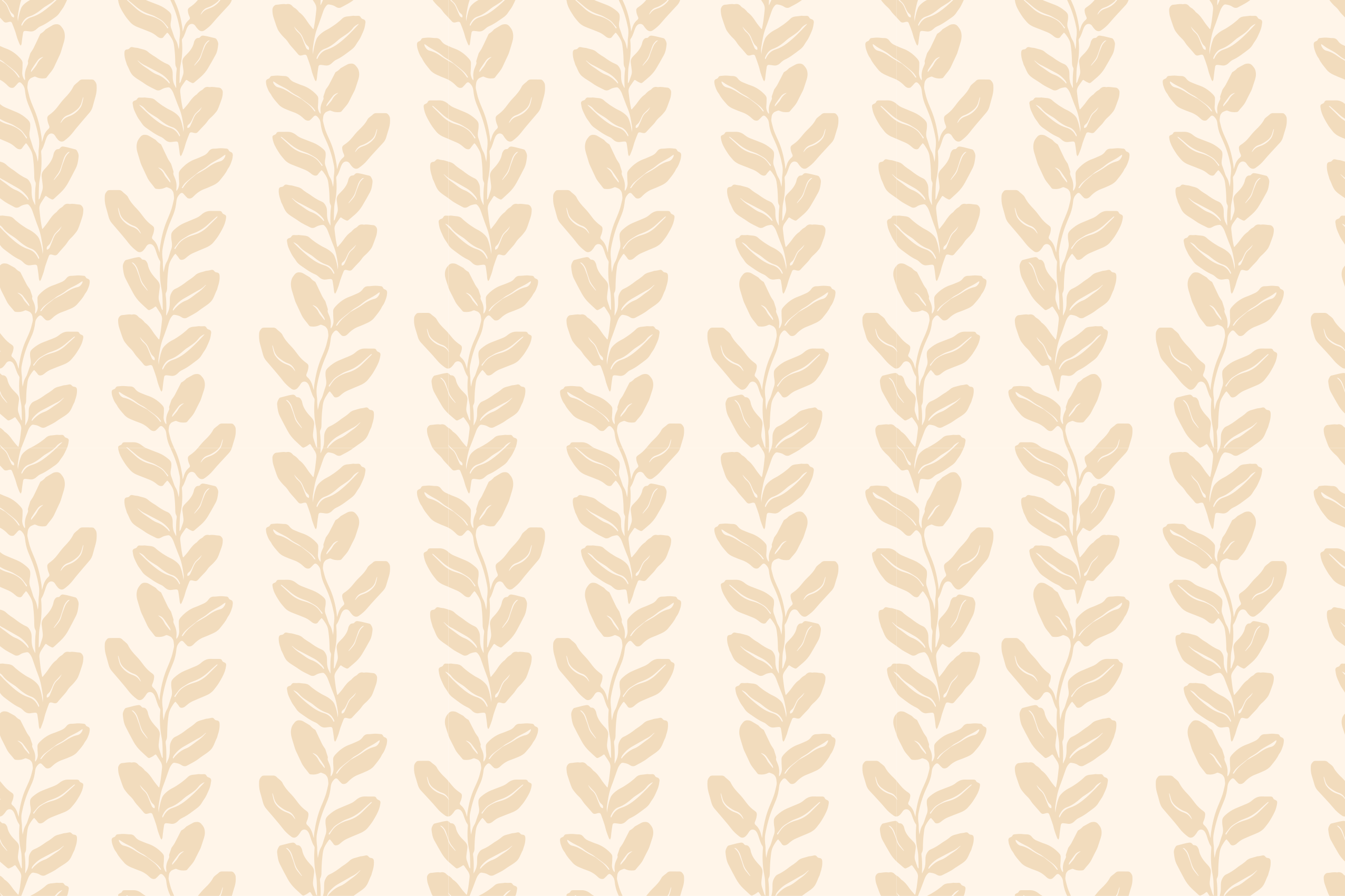 Vinyl Teppich Blumen botanisches muster - TenStickers