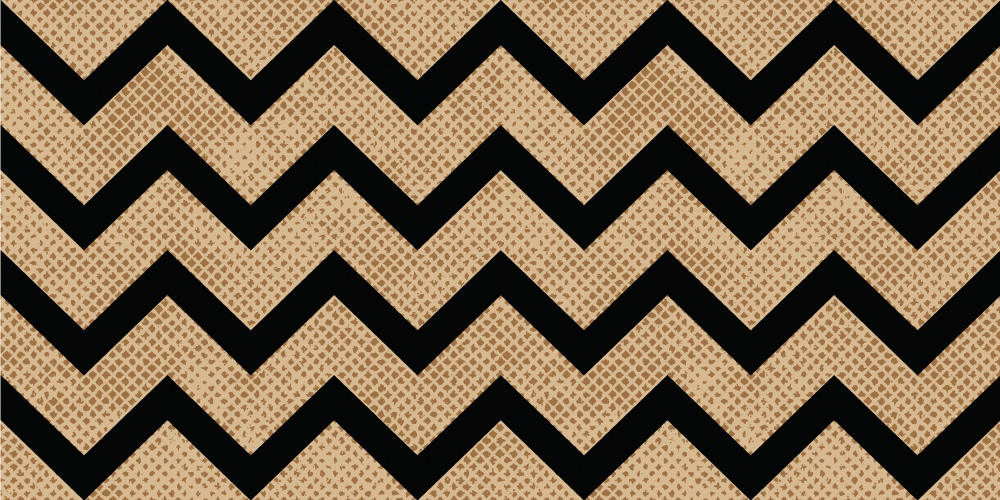 Vinyl Teppich geometrisch chevron-struktur - TenStickers
