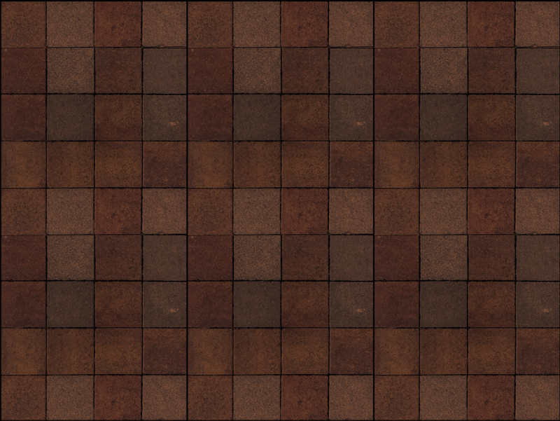 Vinyl Teppich Fliesenoptik erdige fliesenoberfläche - TenStickers