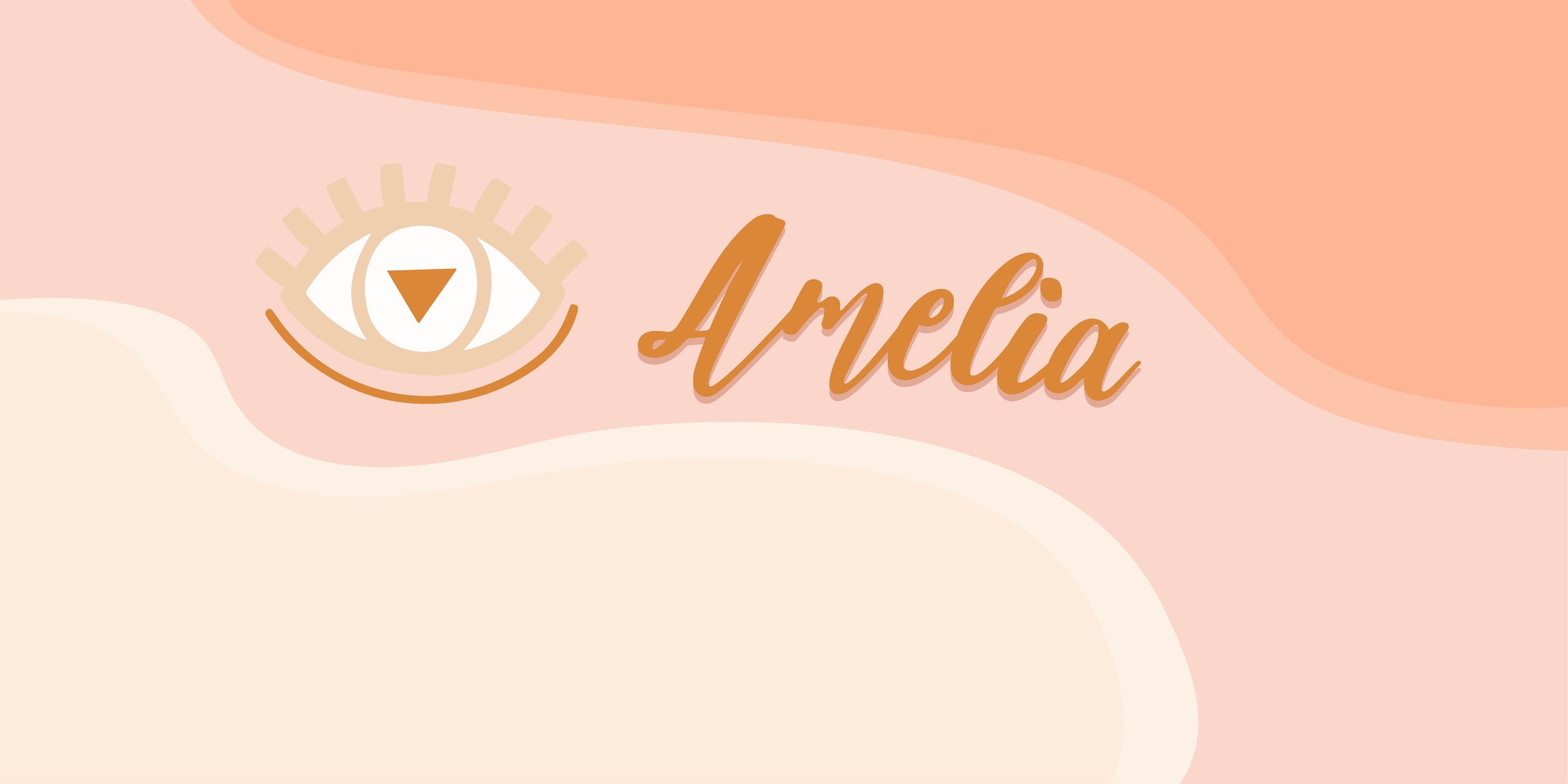 Vinylteppich mit Name benutzerdefiniertes Augenname-Design - TenStickers