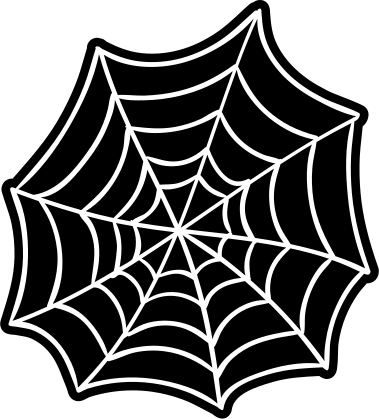 Vinylteppich Jugendliche Spinnennetz-teppich - TenStickers