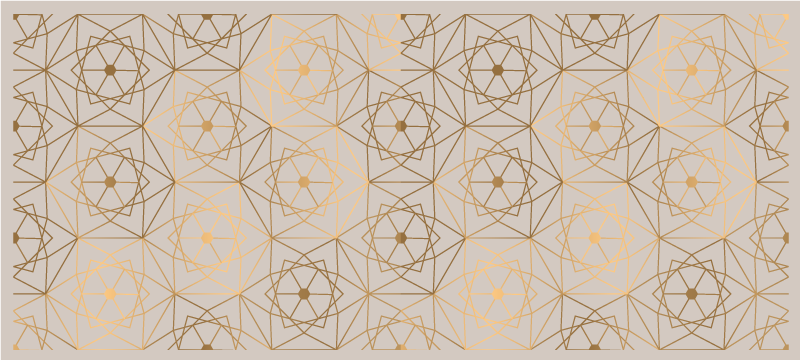 Vinylteppich geometrisch muster aus LinienLinienmuster - TenStickers
