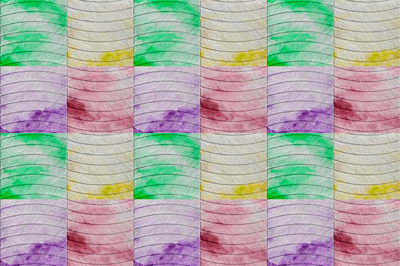 Vinylteppich Wohnzimmer ramblas Fliesen - TenStickers