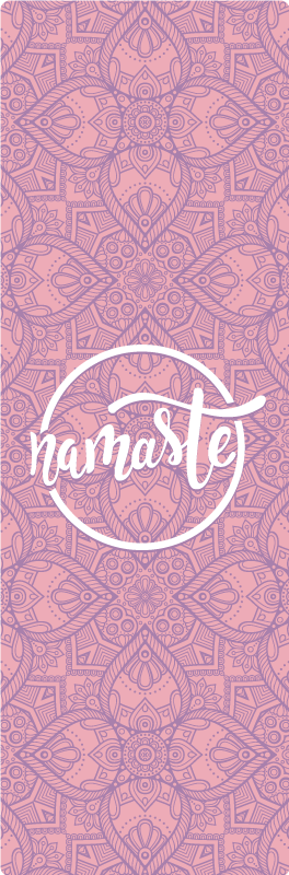 Vinylteppich Spruch namaste-yoga - TenStickers