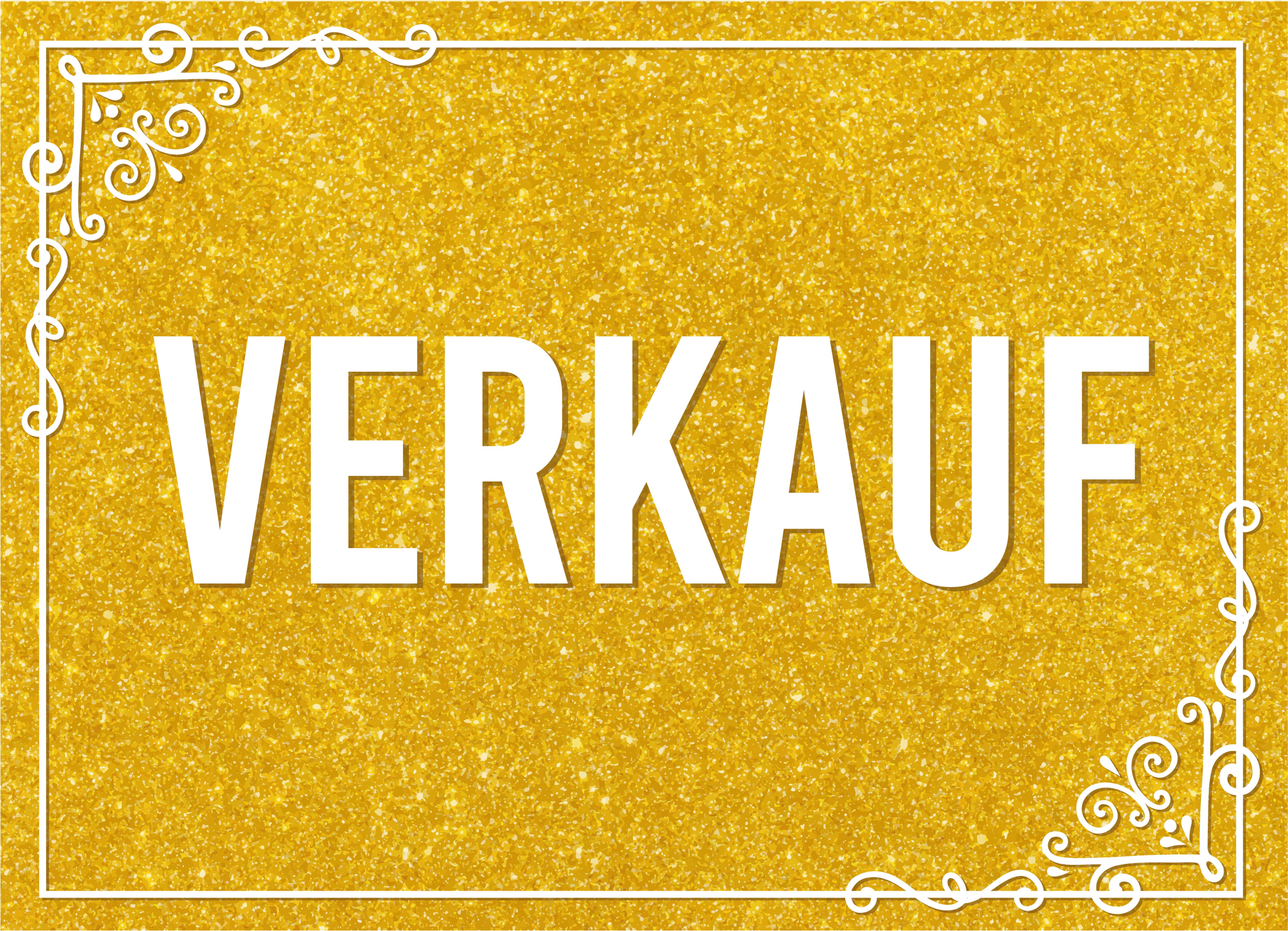 Vinylteppich rechteckig verkauf goldene glitzertextur - TenStickers