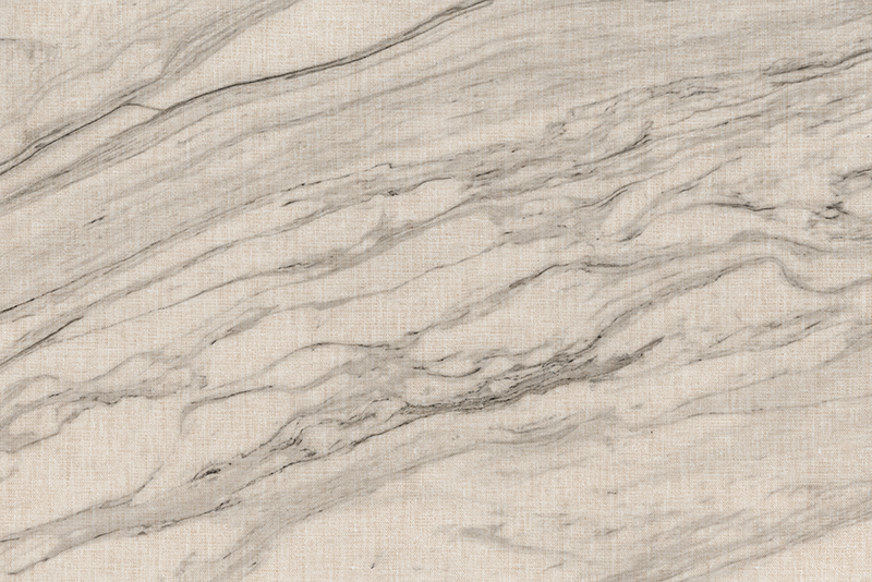 Vinyl Teppich Marmor elfenbeinfarben mit schwarzen details - TenStickers