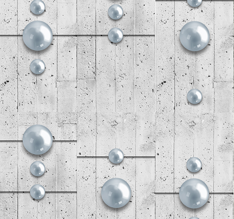 Ungewöhnliche Verzierung 3D Tapete - TenStickers