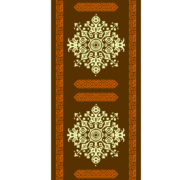 Tapete Hochzeit ethnische goldene mandalas - TenStickers