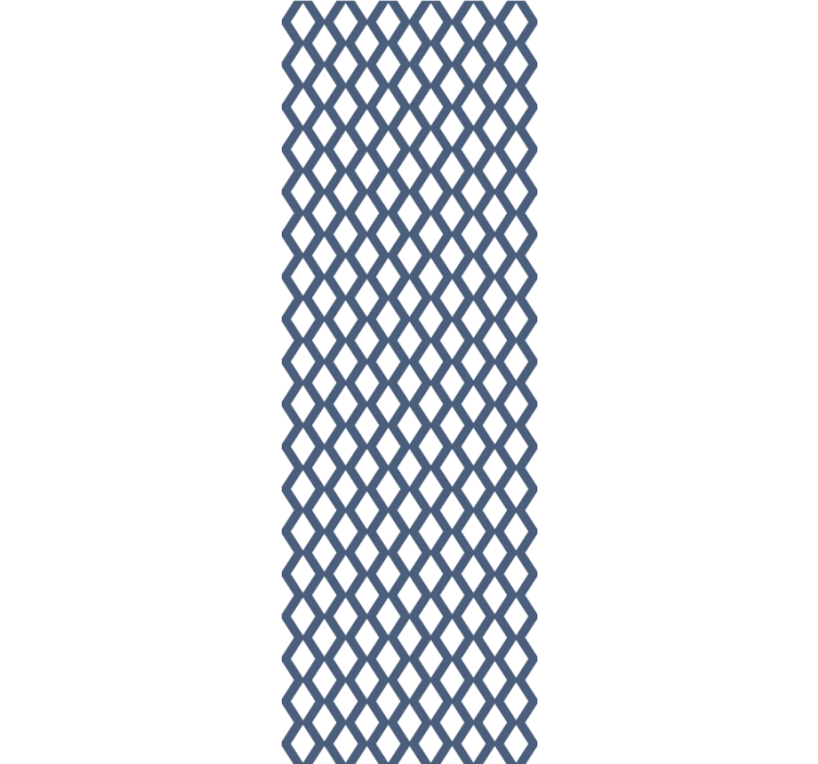 Tapete geometrische Muster rautenmuster-motiv - TenStickers