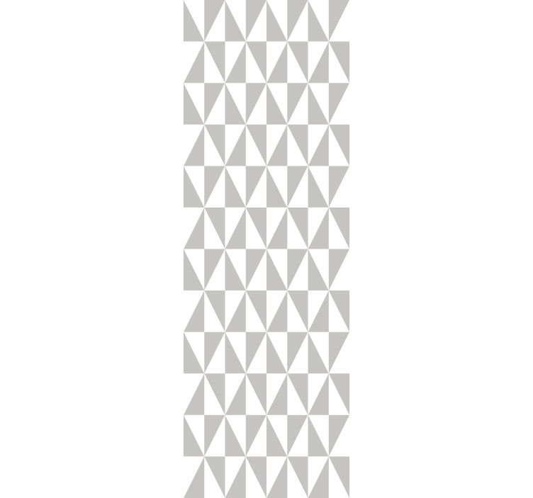 Tapete geometrische Muster stilvolle dreiecksanordnung - TenStickers