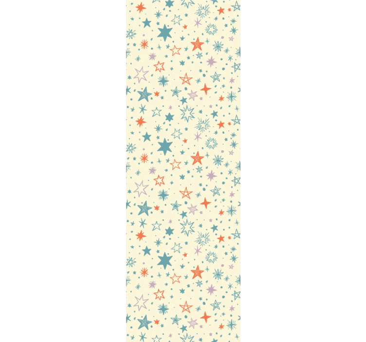 Tapete Baby bunte sterndekorationen - TenStickers