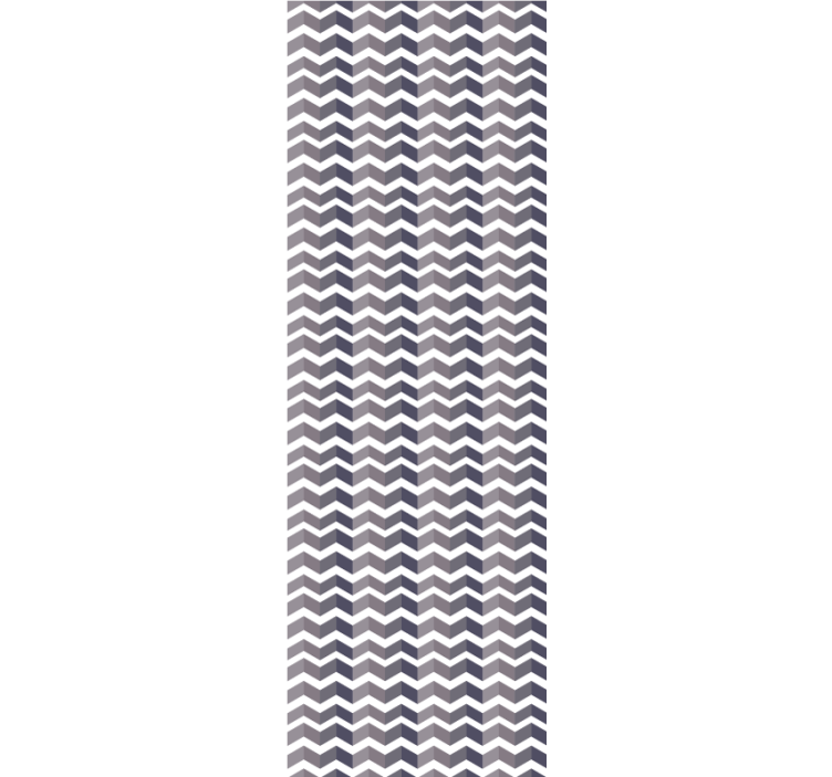 Tapete geometrische Muster chevron-formen - TenStickers
