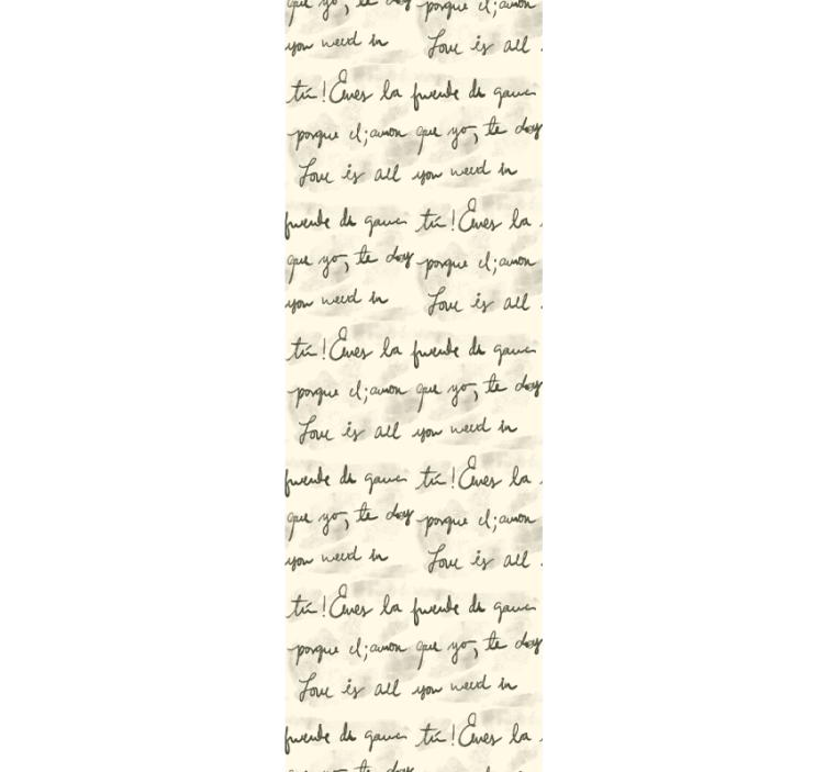 Tapete Schriftzug handgeschriebene liebeszitate - TenStickers