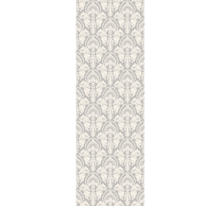 Tapete Barock elegante blumenrolle - TenStickers