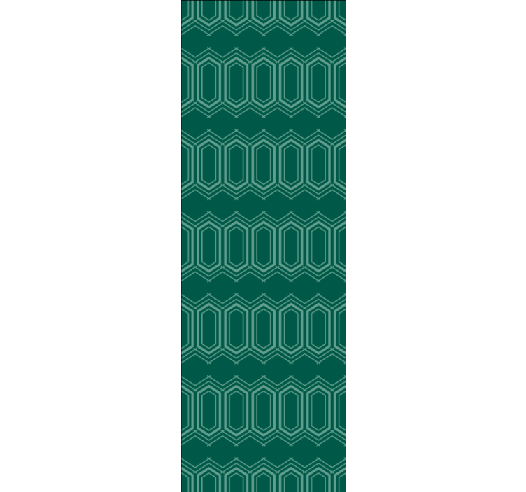 Tapete geometrische Muster elegante grafische formen - TenStickers