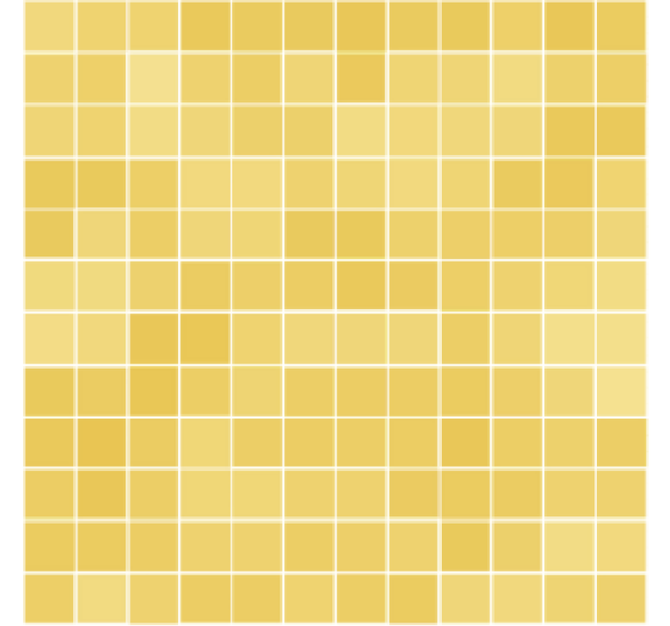 Ornament tapete mit mosaikmuster Überlagerung - TenStickers