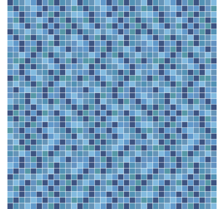 Büro tapete geometrisches mosaikgewebe - TenStickers