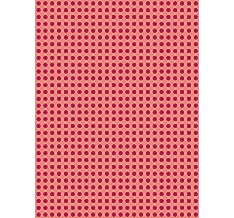 Tapete flur mit geometrischem punktmuster - TenStickers