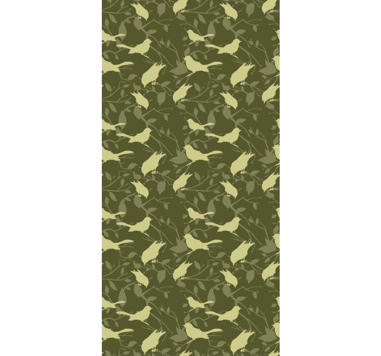 Tapete kinderzimmer im grünen viktorianischen stil - TenStickers