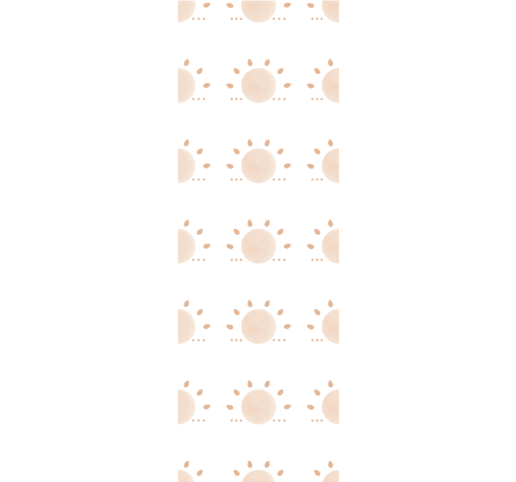 Tapete skandinavisch abstrakte minimalistische sonne - TenStickers