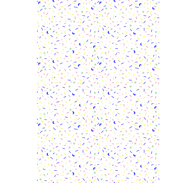 Tapete skandinavisch mit buntem streu-muster - TenStickers