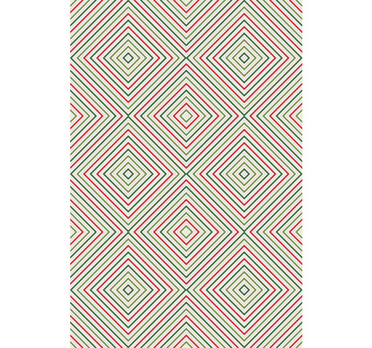 Muster tapete mit geometrischen formen - TenStickers