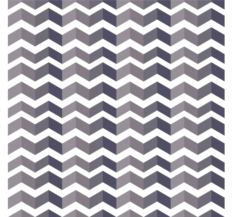 Tapete geometrische muster chevron-stil anordnung - TenStickers