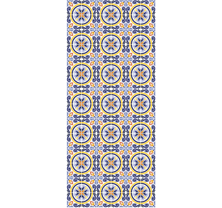 Tapete küche sommerfliesen - TenStickers