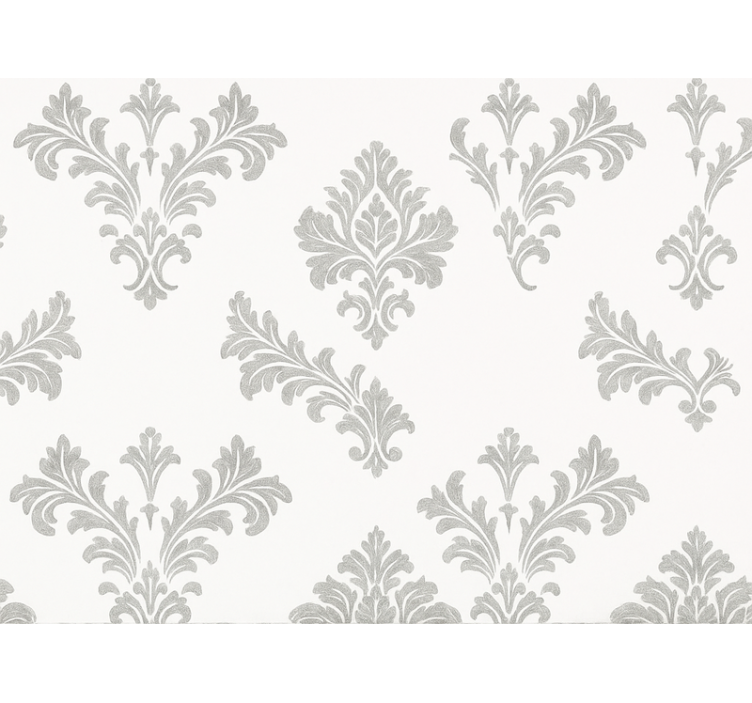 Tapete hochzeit im metallic silber design - TenStickers