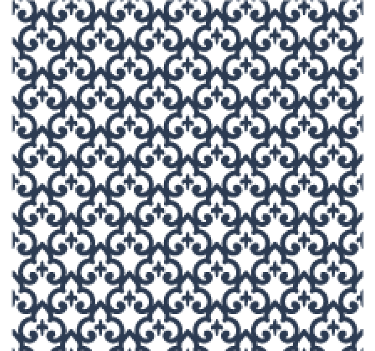 Tapete Wohnzimmer elegantes schwarz-weiß-motiv - TenStickers